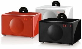 Geneva Model L Wireless DAB+ FM CD Sound Systeem, rood