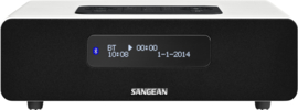 Sangean DDR-36 BT digitale tafelradio met DAB+, FM en Bluetooth, wit