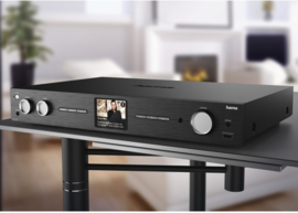 Hama DIT2010MBT stereo digitale internet hifi tuner met DAB+, FM, Bluetooth, Spotify en Multiroom, zwart