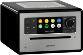 Sonoro Elite X internetradio met DAB+, FM, CD, Spotify en Bluetooth, zwart