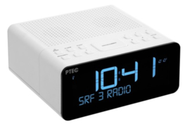 P TEC Tamaro stereo DAB+ wekkerradio met FM ontvangst en Bluetooth