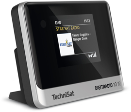 TechniSat DigitRadio 10 IR mini stereo tuner met WIFI internet, Spotify, DAB+, FM en Bluetooth voor stereo installaties