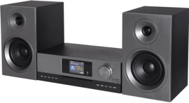 Soundmaster Elite Line ICD5000 SW stereo set met internet radio, DAB+, FM, Bluetooth, USB, CD- en Spotify Connect