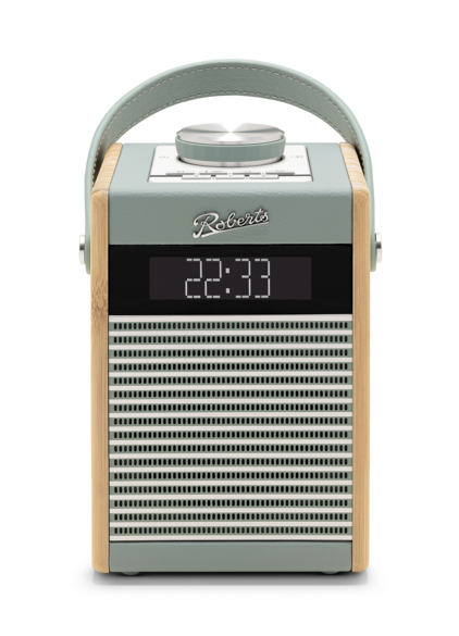 Roberts Rambler Midi portable retro DAB+ radio met FM en Bluetooth, Duck Egg