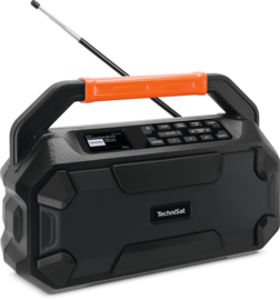 TechniSat DigitRadio 231 OD stereo portable stereo DAB+ en FM bouw radio met standaard 18 Volt accu