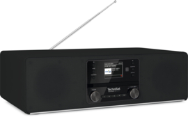 TechniSat DigitRadio 380 CD IR stereo tafelradio met internet, DAB+ digital radio, CD, Spotify en USB, zwart