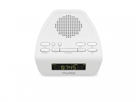 PURE Siesta Mi Series 2 digitale DAB+ wekkerradio met FM, wit