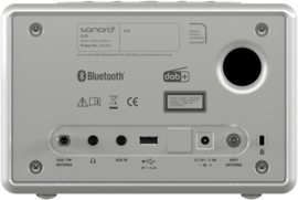 Sonoro Elite X internetradio met DAB+, FM, CD, Spotify en Bluetooth, zilver