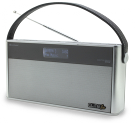 Soundmaster Elite Line DAB750SI stereo DAB+ radio met Bluetooth en accu