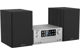 Kenwood M-925DAB stereo Hi-Fi systeem met DAB+ en FM radio, CD, USB en Bluetooth  zilver