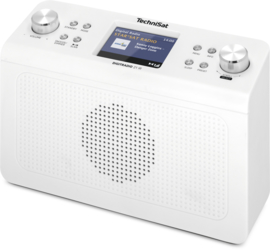 TechniSat DigitRadio 21 IR keuken (onderbouw) radio met internetradio, DAB+ en FM, wit