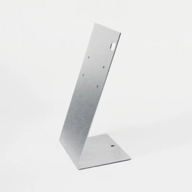 km5 Cp1 en Cp2 aluminium standaard, zilver