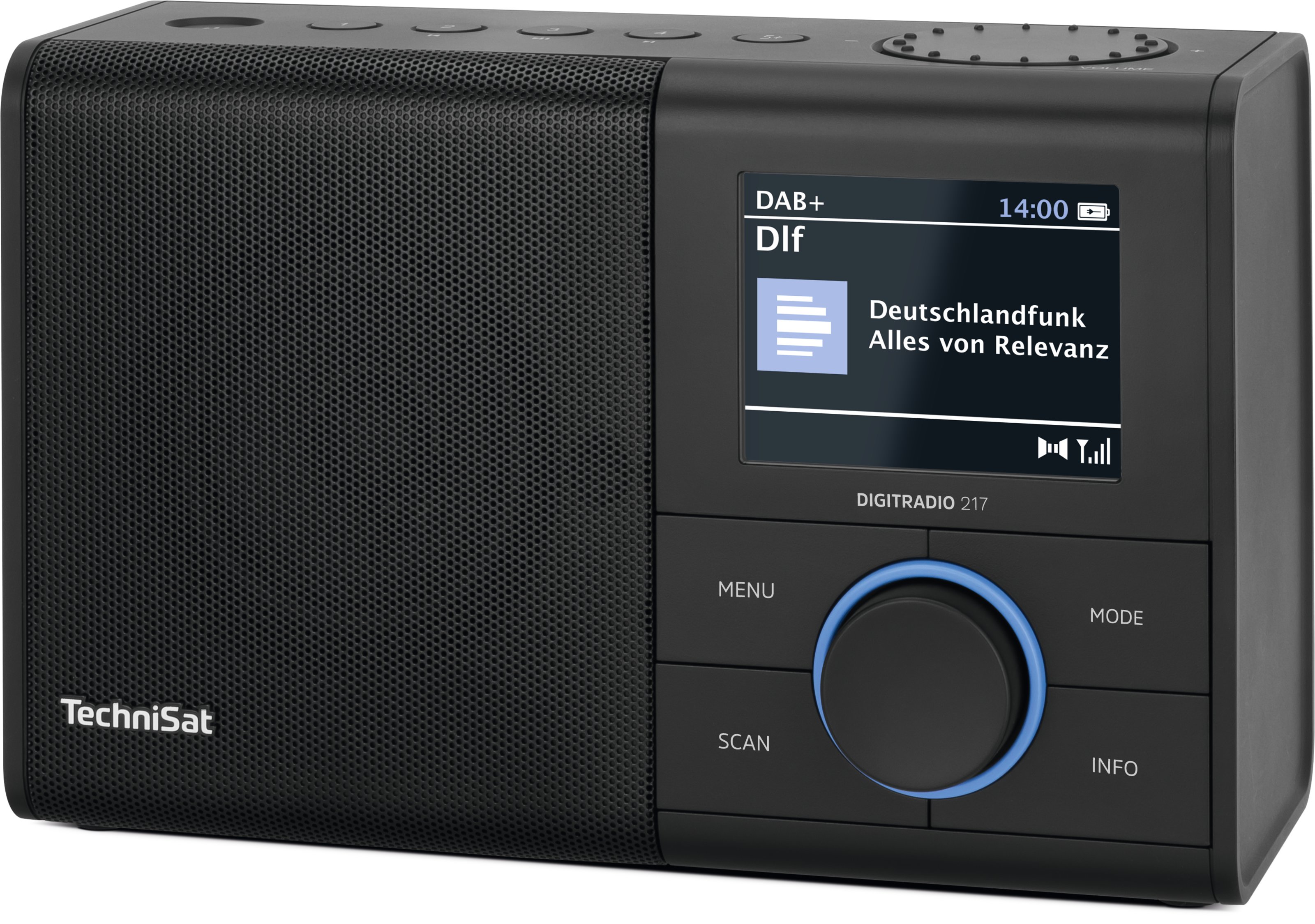 TechniSat DigitRadio 217 portable DAB+ en FM radio met Bluetooth ontvangst