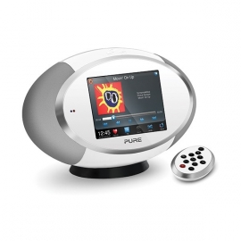 PURE Sensia 200D Connect portable draadloos muziek- en radiosysteem in wit