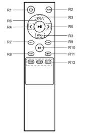 Muse M-620 SH actieve (versterkte) luidsprekers met Bluetooth, paartje