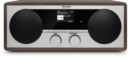 TechniSat DigitRadio 451 CD IR stereo houten wifi internetradio met CD, DAB+ en FM, hout