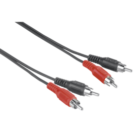Stereo kabel: dubbel tulp / RCA, 150 cm