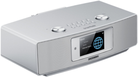 Kenwood CR-ST900S stereo smart radio alles in 1 Hi-Fi systeem met DAB+, FM, internetradio, USB, Auracast, Bluetooth en Spotify, zilver