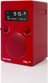 Tivoli Audio Model PAL+BT oplaadbare radio met DAB+, FM en Bluetooth, rood