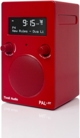 Tivoli Audio Model PAL+BT oplaadbare radio met DAB+, FM en Bluetooth, rood, OPEN DOOS