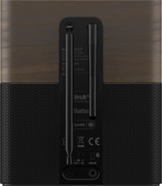 sonoro STREAM X internetradio met DAB+, FM, Bluetooth en USB, walnut-black