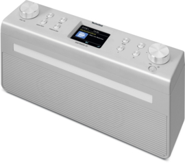 TechniSat DigitRadio 22 keuken (onderbouw) radio met DAB+, FM en Bluetooth, zilver