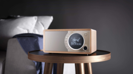 Sharp DR-450 stereo DAB+ radio met FM en Bluetooth, bruin