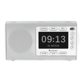 Soundmaster Elite Line DAB900 WE DAB+ en FM radio met Bluetooth, wit