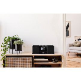 Telestar DIRA S 32i CD stereo radio met CD, DAB+, FM, Bluetooth, USB en Internet, zwart