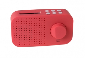 Tiny Audio Ami robuuste portable DAB+ en FM radio, rood