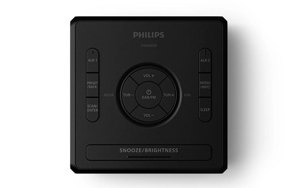 Philips TAR4600 / 10 wekker klok radio radio met DAB+ en FM