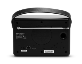 Roberts Stream 94i PLUS stereo internetradio, DAB+, FM, USB, Spotify en Bluetooth, zwart INCLUSIEF ACCU