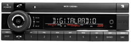 Kienzle MCR1120DAB+ 12 volt DAB+ autoradio met USB, analoge input en Bluetooth