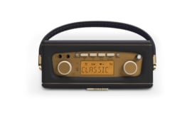 Roberts Uno BT retro DAB+ radio met FM en Bluetooth, zwart