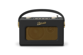 Roberts Uno BT retro DAB+ radio met FM en Bluetooth, zwart