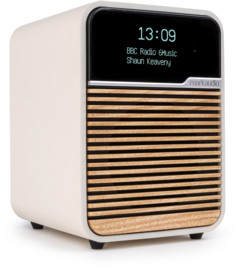 Ruark Audio R1 Mk4 deluxe tafelradio met DAB+, FM en Bluetooth, Light Cream, OPEN DOOS