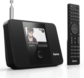 Hama DIT1000MBT stereo settopbox met internet, DAB+, Bluetooth en Spotify