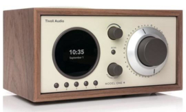 Tivoli Audio Model One+ DAB+ radio met FM en Bluetooth, walnoot