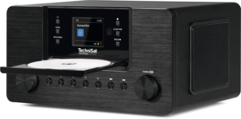 TechniSat DigitRadio 570 CD IR stereo tafelradio met internet, DAB+ digital radio, CD en USB, zwart