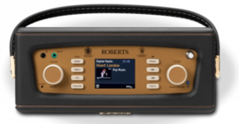 Roberts Revival RD70 DAB+ en FM radio met Bluetooth, Zwart