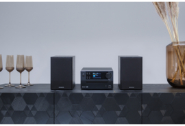 Kenwood M-725DAB stereo Hi-Fi systeem met DAB+ en FM radio, CD, USB en Bluetooth  zwart