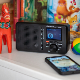 Albrecht DR 86 Senior compacte DAB+ en FM gebruiksvriendelijke digitale radio met Bluetooth, oplaadbaar