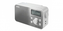 Sony XDR-S60 compacte retrostijl radio met FM en DAB+, in wit