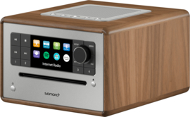 Sonoro Elite SO-910 V2 internetradio met DAB+, FM, CD, Spotify, Bluetooth en USB, walnut