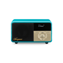 Sangean DDR-7X mini DAB+ en FM radio met Bluetooth ontvangst, Green