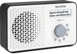 TechniSat Viola 200 super simpele digitale portable radio met DAB+ en FM zonder poespas