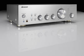 Pioneer A-40AE hifi stereo geïntegreerde versterker, zilver