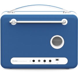 Pure Evoke D4 Mio portable DAB+ en FM radio met Bluetooth, Cerulean