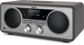 TechniSat DigitRadio 601 hifi audio radio met DAB+ en FM ontvangst, internet radio, CD-speler en Bluetooth streaming, grijs