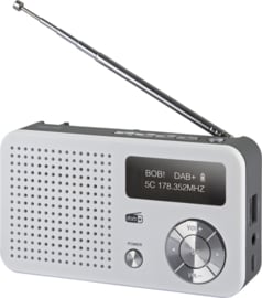 Imperial DABMAN 13 compacte DAB+ radio met FM en audio afspelen via USB en micro SD, wit